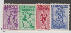 Albania Scott #544-547 Stamp  - Mint Set