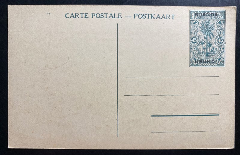 Mint Rwanda Postal Stationery Real picture postcard Navigation School Bandundu 