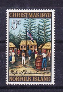 SC143 Norfolk Island 1970 Christmas MNH