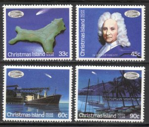 Christmas Island Scott 179-82 MNHOG - 1986 Island History - SCV $2.75