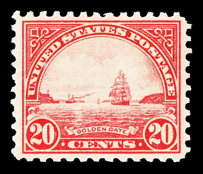 Scott 698 1931 20c Golden Gate Rotary Press Issue Mint VF OG NH Cat $12.50