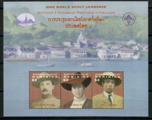 Dominica Stamp 2376  - 2002 World Scout Jamboree