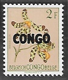 Congo Democratic Republic # 331 - Ansellia, Overprint - MNH.....{KlBl24}