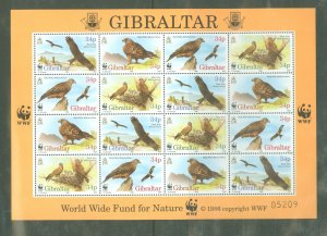 Gibraltar #716  Souvenir Sheet