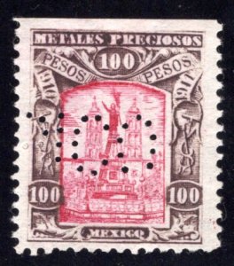 MP 64, Mexico, 100P, 1910-1911, Precious Metals / Metales Preciosos