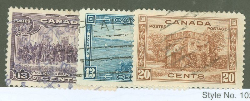 Canada #224/243-4 Used Multiple