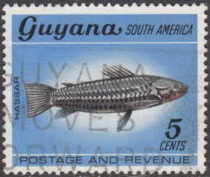 Guyana #42   Used