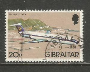 Gibraltar   #425a  Used  (1985)  c.v. $1.60