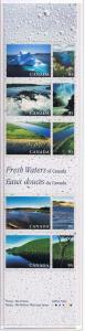 Canada Mint VF-NH #1855 Fresh Waters 95c booklet