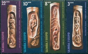 Samoa 1971 SG369-372 Myths and Legends set MLH