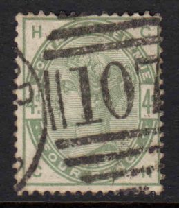 GREAT BRITAIN SC 103 DUPLEX CANCEL SOUND $210 SCV RICH COLOUR @@@