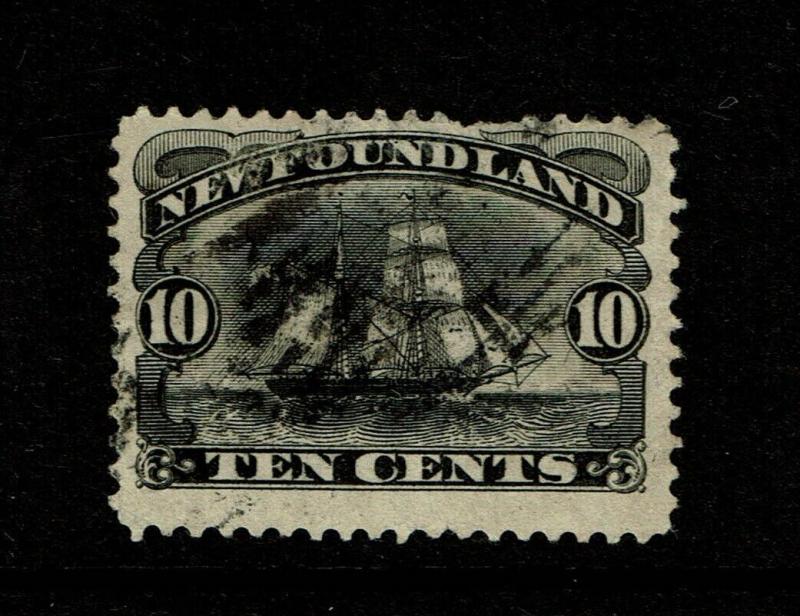 Newfoundland SC# 59 Used / Short Top Perf - S8278