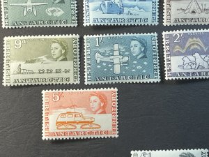 BRITISH ANTARCTIC TERR. # 1-15--MINT/NEVER HINGED--COMPLETE SET--1963