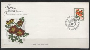 Switzerland  Sc B451 Rose L440