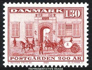 Denmark Scott 662 Mint never hinged.