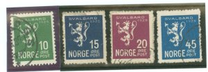 Norway #111-114  Single (Complete Set)