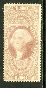 US Stamp # R80c Revenue Fresh Unused Scott Value $200.00
