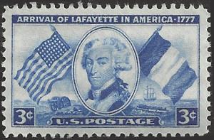 # 1010 MINT NEVER HINGED LAFAYETTE
