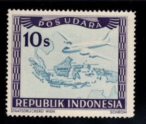 Indonesia Scott C19 MH* Airmail stamp