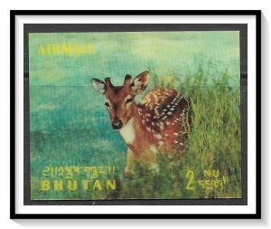 Bhutan #116I Young Deer MNH