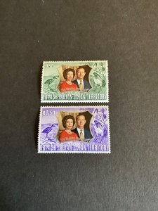 Stamps British Indian Ocean Territory Scott #48-9 never hinged