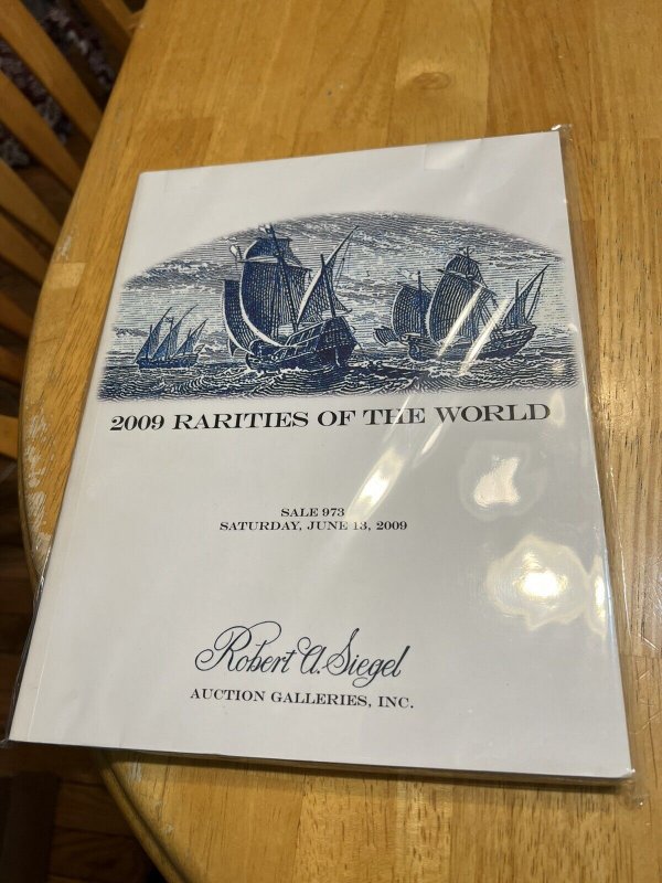 Robert A. Siegel “Rarities of the World” Auctions Complete Run 1964-2023!!