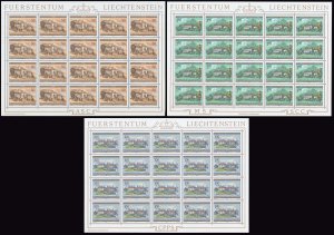 Liechtenstein Scott 804-805 Mint never hinged.