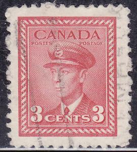 Canada 251 King George VI WWII War 1942