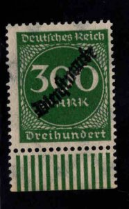 Germany Scott o26 MNH** 1923 Official Bottom Margin stamp