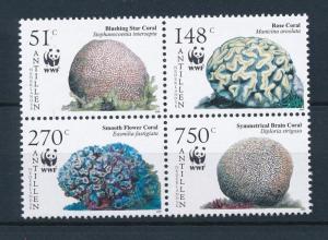 [NA1607] Netherlands Antilles Antillen 2005 Marine Life Corals WWF MNH