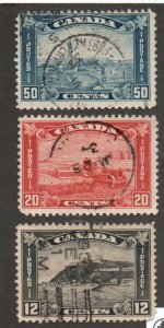 Canada 174-176 Used