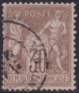 France 1876 Sc 73 used