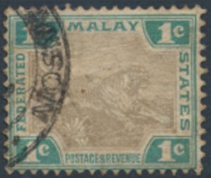 Federated Malay States   SC# 26a Used  see details & scans