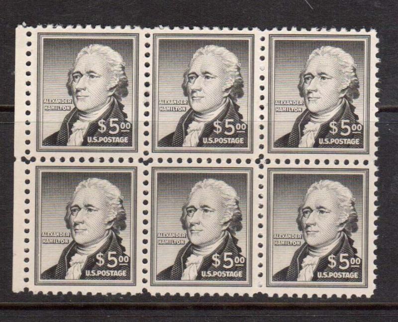 USA #1053 VF/NH Block Of Six