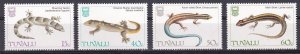 Tuvalu, Fauna, Reptiles MNH / 1986