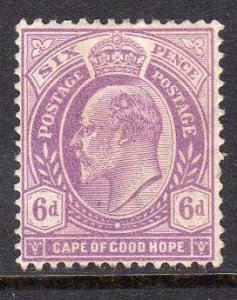 Cape of Good Hope 69 H (dist. gum, crease)  CV$30.00