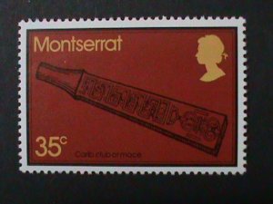 ​MONTSERRAT-1975 SC#319-22  CARIB  ARTIFACTS MNH VF WE SHIP TO WORLDWIDE