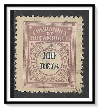 Mozambique Company #J7 Postage Due Used