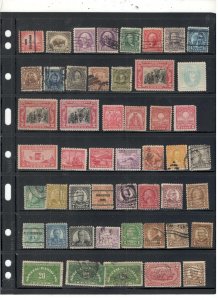 US EARLY 1900'S COLLECTION MINT/USED