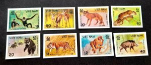 Vietnam Wildlife 1981 Tiger Bear Monkey Pig Fauna Cat Deer (stamp) MNH *imperf