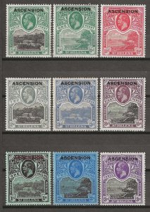 ASCENSION 1922 SG 1/9 MINT