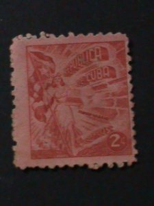 ​CUBA-SC#421-CUBA'S TOBACCO INDUSTRY-LIBERTY & CIGARS-MINT-VF-76 YEARS OLD