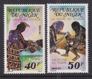 Niger 387-388 MNH VF