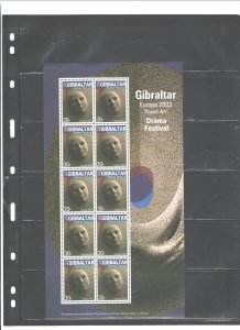 GIBRALTAR,2003 #928 -  931, MNH;  FULL SHEETS,
