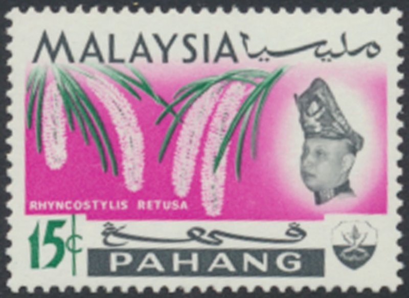 Pahang  SC# 88   MNH  Flowers Orchids  see details & scans