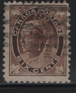 CANADA  71   USED QUEEN VICTORIA