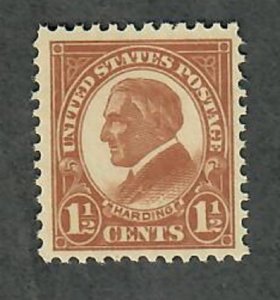 55 Harding MNH single