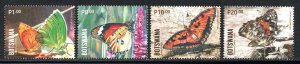 Botswana - 2024 Butterflies Set MNH**