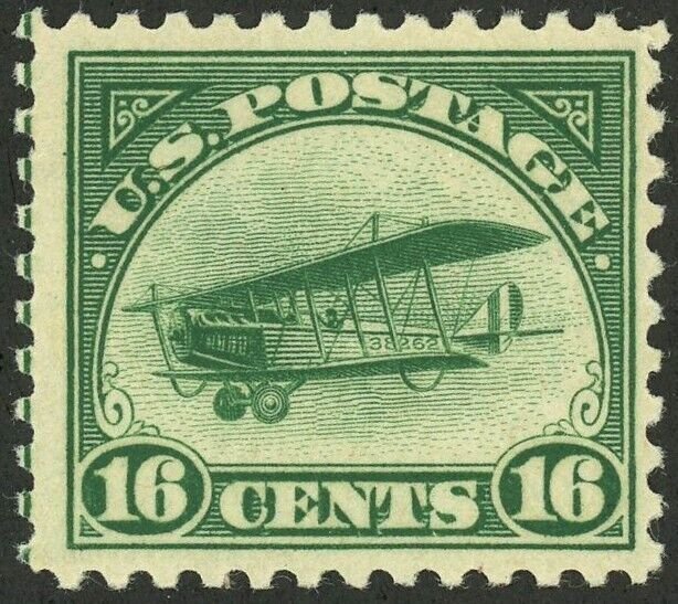 USA #C1-C3 Curtiss Jenny Airmail Postage Stamps PF Cert 1918 Mint NH F-VF
