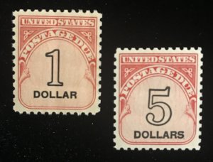 J100 & J101, MNH, F/VF